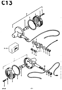 GP100 Поворотники