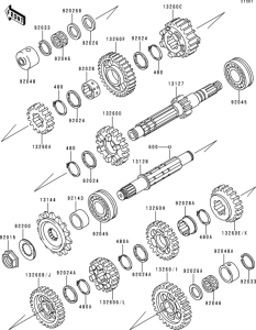 ZR1100 Трансмиссия