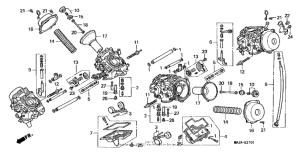 ST1100 Carburetor + component parts