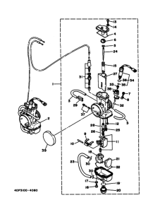 TZ250 Carburetor assy