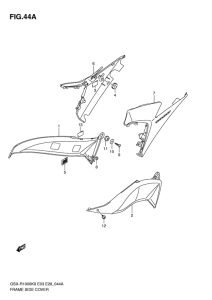 GSX-R1000 Frame side cover