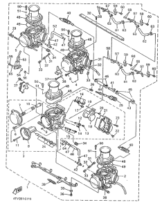 YZF600R Карбюратор
