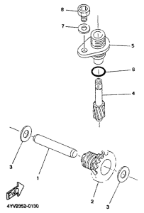 TZR50 Тахометр