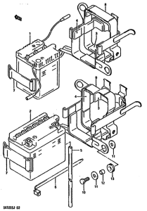 DR125 Аккумулятор