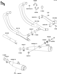 ZR1100 Глушитель