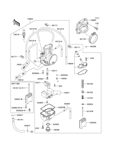 KX125 Carburetor(1 / 2)