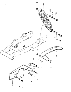 DR400 Кожух цепной передачи