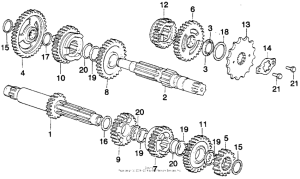 MT250 Трансмиссия