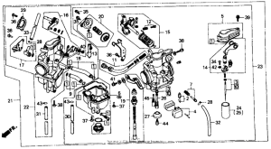 XR600R Carburetor 85-87
