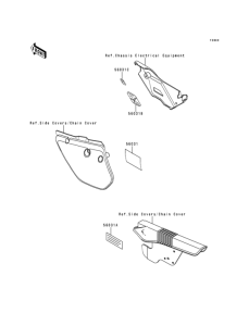 KMX125 Лейбл предостережения