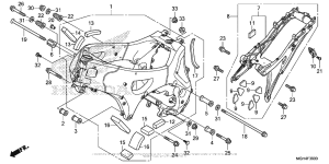 VFR1200X (DCT) Рама