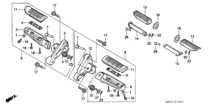 CB750F Ступень передачи