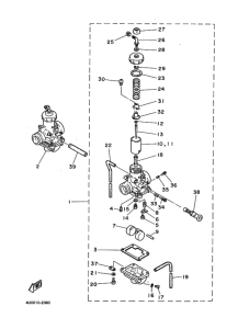 RZ350 ｷﾔﾌﾞﾚﾀ