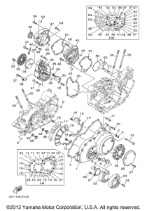 XV1900CT Боковые крышки