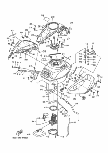 YZF-R3A フユエルタンク