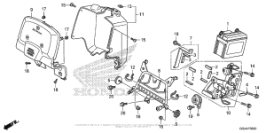 NPS50 Front Cover + Battery