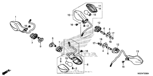 Задний фонарь