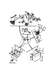 XJ650S Электрические детали