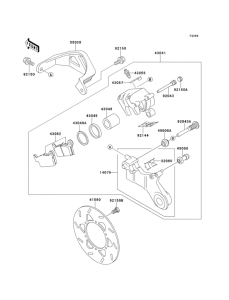  Задний тормоз