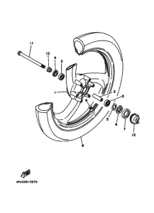 TDR125 Transom + tube