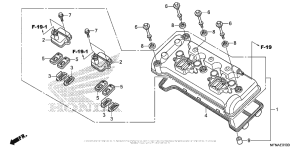 CB1000R Крышка головки цилиндров