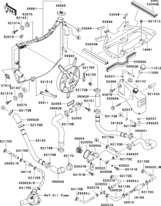 ZX900 Radiator(1 / 2)
