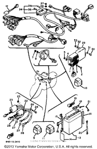 XJ650K Электрика