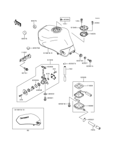 ZR750 Fuel tank(1 / 2)