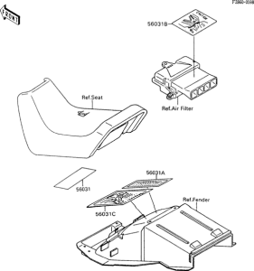 ZX600 Лейбл предостережения