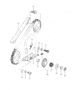 DR500 Balancer chain