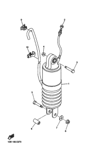 XVZ13TFS Задняя подвеска