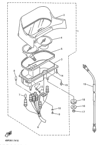 XJ600S Приборы