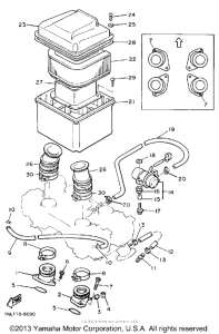 XVZ13DS Воздушный фильтр