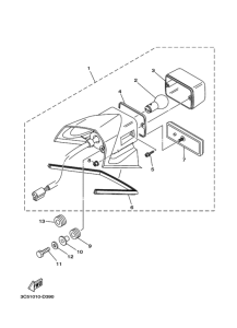 XT250 ﾃｰﾙﾗｲﾄ