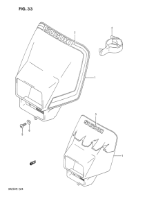DR250 Фара головного света