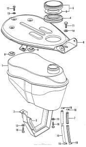 C70 Топливный бак