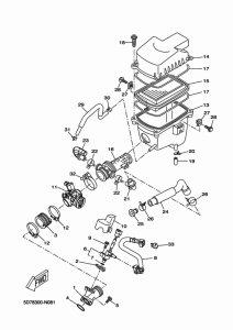 MT125 Впускная система