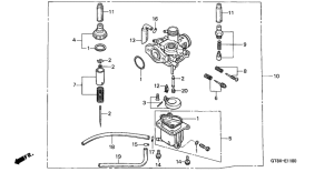 PK50 Carburetor assy