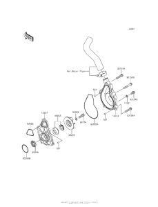 ER650 Водяной насос