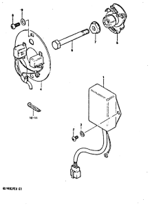 GSX400 Зажигание