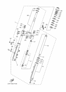 GPD125 ステアリング