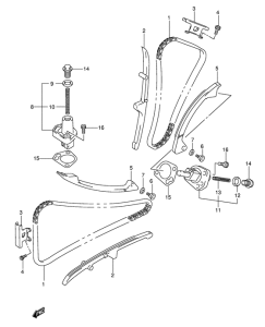 SV650 Держатель направляющей