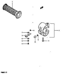 FR80 Left handle switch