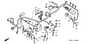 NT650 Wire harness /  ignition coil