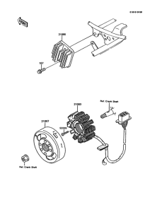 KMX125 Генератор