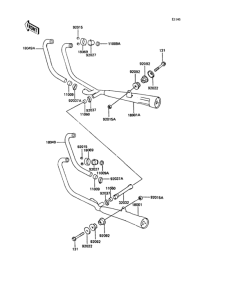 ZX400 Глушитель