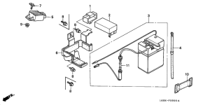 Z50J Battery / regulator
