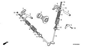  Распред вал / клапана