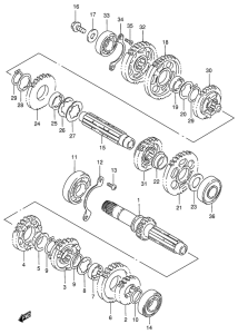VS800 Трансмиссия