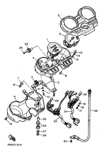 XV500 Приборы